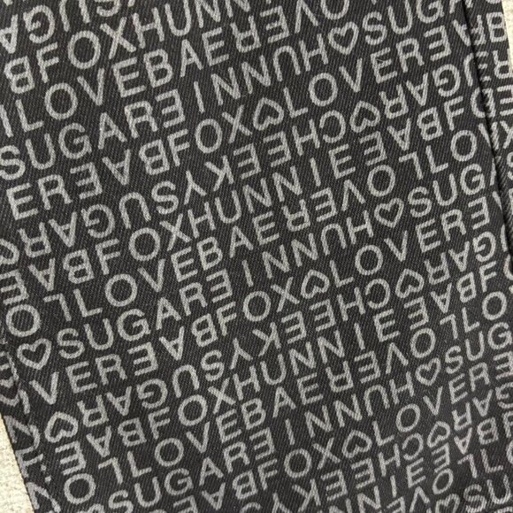 Black & grey Princess Polly trousers/pants - Picture 3 of 7